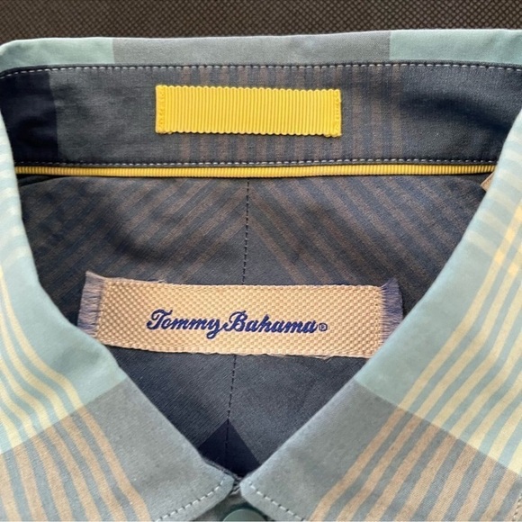 Tommy Bahama Mens Shirt Button Down Plaid
Blue Size S - Picture 4 of 6